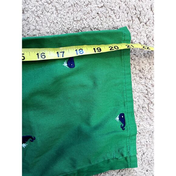 Vintage Green The Quacker Factory Whale Print Pants S - Picture 6 of 7